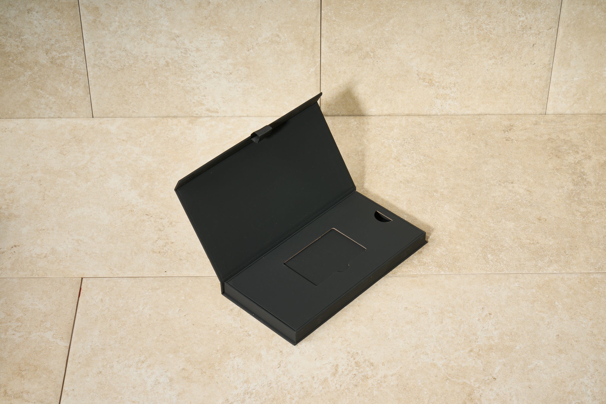 Gift Card Box with Card Presentation Tray
